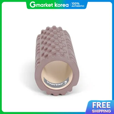 IWANNA | S Massage Foam Roller 33cm Eva Body Roller Twilight Rose Pilates Stretching Posture Correction