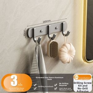 Self-adhesive Heavy-duty Door & Wall Hooks