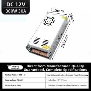 ZHONGZAI | Stable Voltage Surveillance Power Supply