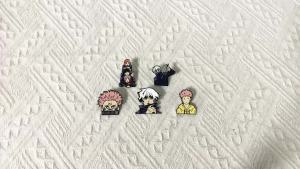 Bandai | Bộ Ghim Cài Áo Men Hình Nhân Vật Anime Nhật Bản Dễ Thương Chất Liệu Kim Loại Dành Cho Quần Jean Đồ Sưu Tầm Quà Tặng Fan Trang Sức.