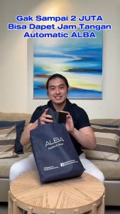 Jam Tangan Pria Alba AL4359 Stainless Automatic AL4359X1