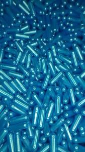 1000pcs  Size 0 Pearl Light Blue/ Pearl Light Blue Capsule OSPA EMPTY CAPSULE GELATIN