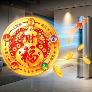 FENGSHUIGE | Wealth Attracting Air Conditioner Sticker