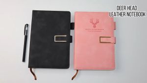 ARAFURA - Tlevino Buku Catatan Kerja Notebooks Cover Kulit Kertas A5 - CW-5025