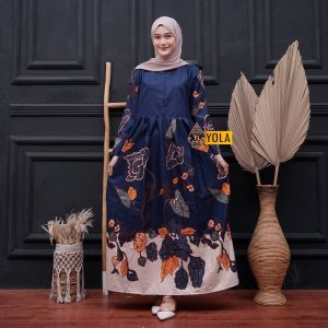 Coupel Kemeja Batik Gamis Batik Standar dan Jumbo