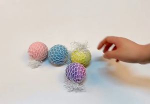 ลูกบอลบีบตาข่าย ของเล่น บีบๆ ฟินๆ - ส่งจากไทย