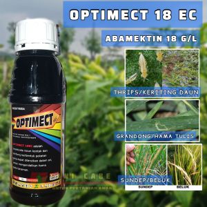 INSEKTISIDA OPTIMECT 18 EC ABAMEKTIN BASMI HAMA THRIPS DAN SUNDEP WERENG PADI
