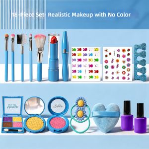 XIONGBUFAN | Princess Elsa Themed Childrens Makeup Playset