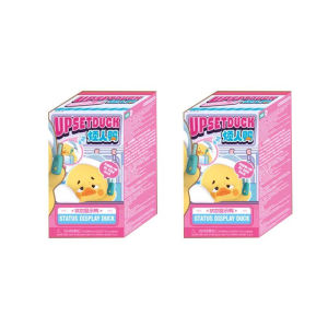 Bandai | New UpsetDuck Hipper Series Vinyl Blind Box Status Display Duck Anime Cute Figure Doll Ornament Christmas Birthday Girl Gift