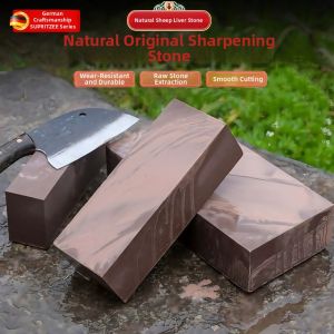 FEIZHUXIANSEN | Sharpening Whetstone 100% Natural Sheep Liver Stone Home Use