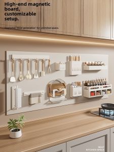 LOCIKA | Magnetic No-drilling Storage Shelf Board