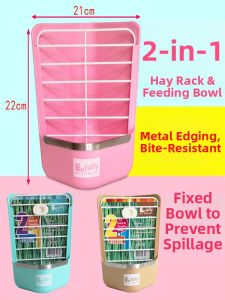 2-in-1 Hay Rack Feeder