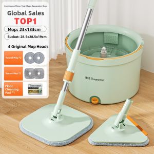 Homettler | Hand Free Easy Clean All-in-one Mopping Tool