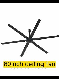 Industrial Ceiling Fan 80 Inch Heavy Duty 2m Super Windy And Factory Warehouse High-power Fan