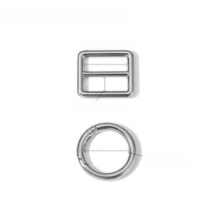 Evelin Evelyne Bag Back Shoulder Strap Waistband Tightener Change Length Japanese Buckle DIY Transformation Hardware Buckle Accessories