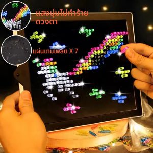 เด็กเห็ดเล็บปริศนา Montessori ของเล่น DIY โคมไฟ 3D จิ๊กซอว์ปริศนาเกมอัจฉริยะของเล่นเพื่อการศึกษาสําหรับของขวัญเด็ก