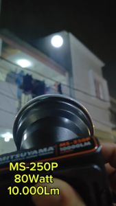 Mitsuyama Senter Kepala Rechargeable Super Terang 120W MS-251P 80W MS-250P Tahan Hingga 16JAM