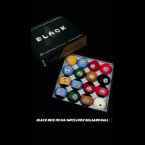 Durable Pool Ball Set with Cue Ball 16Pcs Billiard Balls Fits Standard Pool Tables For Tournament