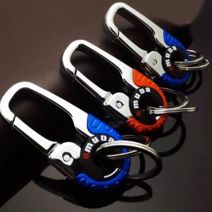 Đơn giản sáng tạo mạnh mẽ carabiner hình móc chìa khóa xe ô tô/Phong cách xách tay Móc khóa kim loại với mặt dây chuyền cho túi điện thoại/phổ điều chỉnh xe hợp kim Keyring