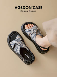 Agsdon | Beachwear Summer Sandals Thick Sole