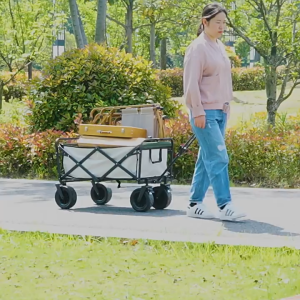 xe đẩy cắm trại ngoài trời Bàn cắm trại gấp gọn bàn cắm trại Du Lịch Cắm Trại Xe Kéo Đẩy Đồ sức chứa lên đến 150kg