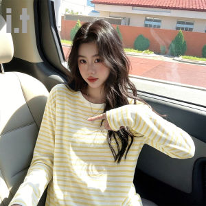 FINGERCROXX | Breathable Lightweight Long Sleeve Striped T-shirt