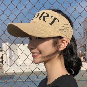 Abee Ra-765 Topi sport anti panas rajut katun elastis Topi golf sport tenis zumba cakep