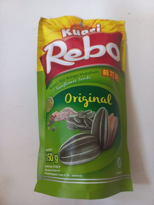 Kuaci Rebo Rasa Original 150g Murah Lazada Indonesia