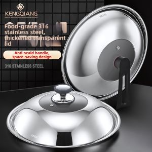 RONGCHUAN | Heat-resistant Elevated See-through Pot Lid