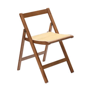ZHUTING | Folding Modern Simple Rattan Back Portable Dining Leisure Chair