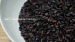 Beras Hitam HOTEL 800gr - Black Rice Organik - Beras Organik Hitam - BERAS HOTEL Organik Hitam - Super Food Black Rice 800 gr