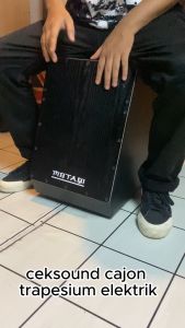 Cajon Akustik & Elektrik: Kajon Trapesium Drum Box