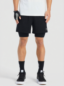 Kelme | Running and Training Shorts for Men 2026 Summer Slim Fit Two-Piece Weave