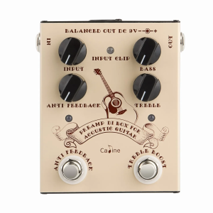 IRIN | Caline CP-40 Acoustic Guitar Effect Pedal DI Box Cabinet Simulator Pedal Preamp Anti-Feedback Acoustic Guitar Accessories