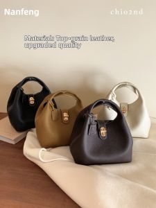 CHIO‘2ND | Genuine Leather Tote Handbag for Shoulder and Crossbody
