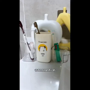 BHQ 3 in 1Portable Travel Mouthwash Cup Wash Cup Set Household Toothbrush Toothpaste Storage Box