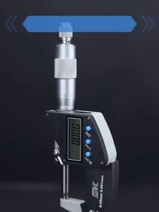 Digital Micrometer 0.001mm Magnetic Base 0-25mm Thickness Outside Micro Meter 0.001 Mm Micrometers Caliper