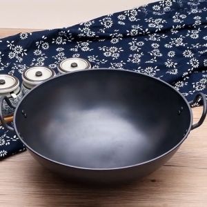 Fudong traditional chinese wok carbon steel pan