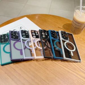 🇹🇭🔥แบรนด์แท้.น่าซื้อครับ🔥 เคส ซัมซุง for samsung S25 s24 s23 s22 s21 Ultra Plus ระดับไฮเอนด์และดูดี สไตล์คลาสสิกและการจับคู่สี