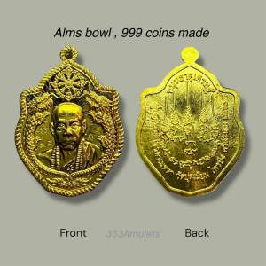 Rian Millionaire Dragon Fortune Rian Lp Boonlai 1st batch BE 2561 thai amulet Buddhism Religious collection pendants