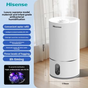 Hisense | Large Mist Humidifier With Air Purification and Aromatherapy Quiet Operation
