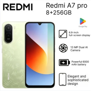 Redmi | 2026 new Redmi A7 Pro Global Unlocked Dual SIM Smartphone 6.9 Inch 120Hz LCD 810 Nits 6300mAh Large Battery Android 15
