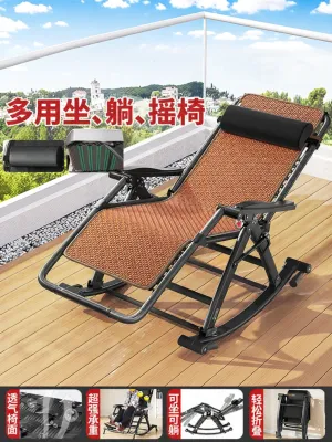 WUQIBAO | Giường Gấp Đa Năng Mây Tre