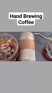 Máy xay hạt cà phê cầm tay chuyên nghiệp lưỡi xay 6 cánh core kép 55 cấp độ và 11 level thương hiệu Mỹ cao cấp HiBREW G4B