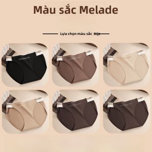 MiiOW | Quần lót cotton nguyên chất cho nữ mùa xuân hè cạp cao không bó chân quần đùi tam giác cỡ lớn thoải mái thoáng khí kháng khuẩn