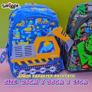 SMIGGLE Animalia Junior Character Backpacks / Tas anak SD / Tas Ransel