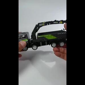 Alloy Diecast Simulation Engineering Car Model Truck Toys Crane Bulldozer Excavator Forklift Vehicles Educational Boys for Boys