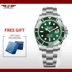 Reloj Hombre PINDU DESIGN Water Ghost Men Mechanical Wristwatch 40MM Luxury Ceramic Automatic Watch For Men Relogios Masculino