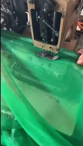 Construction Safety Net/Garden Dry Net/Shading Net HDPE 100GSM Green with Grommet