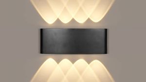 Slamp LED Lights Indoor Lighting Wall Light Up And Down Luminous Sconce 4/6/8W Bedside Lamp AC85-265V Warm Light Wall Washer High Brightness Spotlight Suitable for Bedrooms Stairs Corridors
